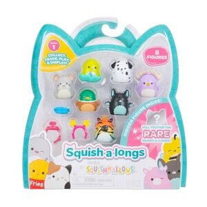 Squishmallows Squish A Longs 8 Figure Set Mystery Box